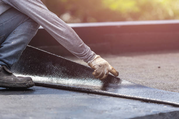 Professional Basement Waterproofing technician working in Blackwood, NJ